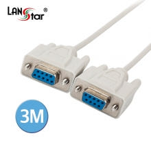 9핀 시리얼 크로스 케이블 3m LS-SER-9FF-3M