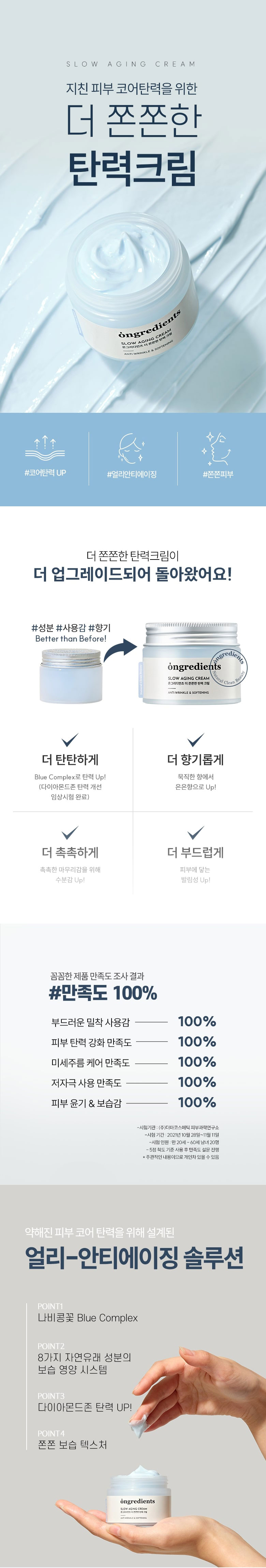 [Elasticity Care] Ongredients The Firmer Elasticity Cream 50ml