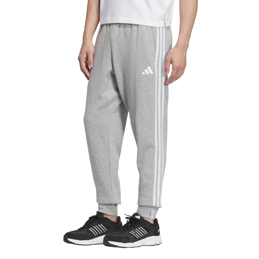 [아디다스 공식] 에센셜+ 레귤러 핏 3S 프렌치 테리 커프트 팬츠 JW6942 - 상세 이미지 4