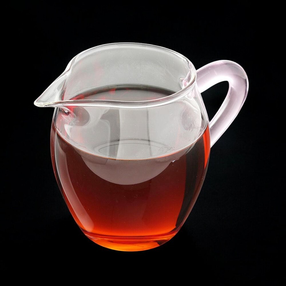 투명 내열유리 홈카페 숙우 (350ml 핑크) : 반가운 상자씨 1