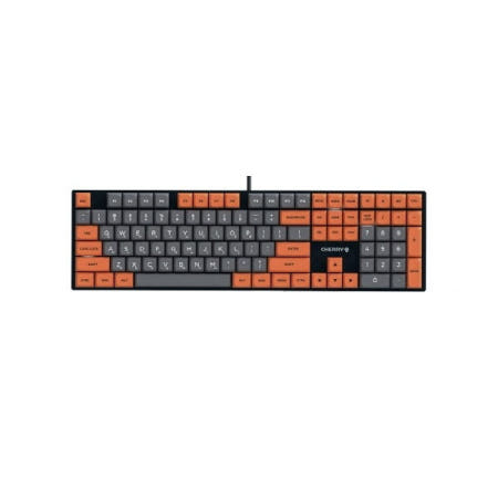 CHERRY KC200 MX2A 기계식 그레이 오렌지 (백축)