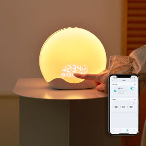 디얼 IoT 앱호환 미라클모닝 알람시계 양면 무소음 LED 탁상시계 솔직 후기 | 실제 배치 사진 포함 - 상품 이미지 4