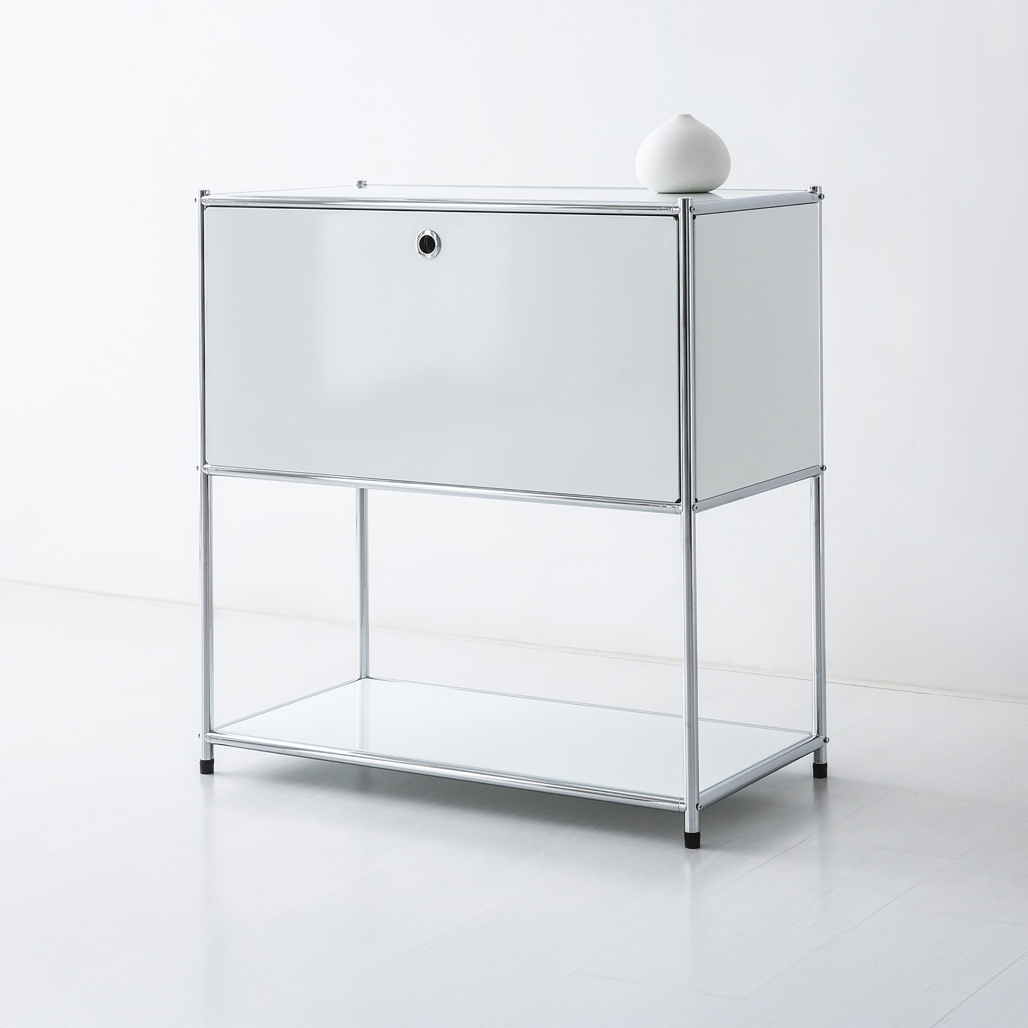 모듈가구 심플리 수납장 BC264 77x40x82, 2단, 화이트 6315.4230