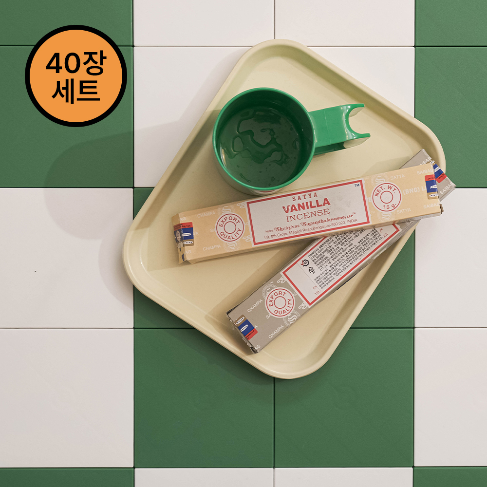 [40장세트] 바나코 코즈 데크타일 체커보드 조립식 베란다 현관 바닥 인테리어