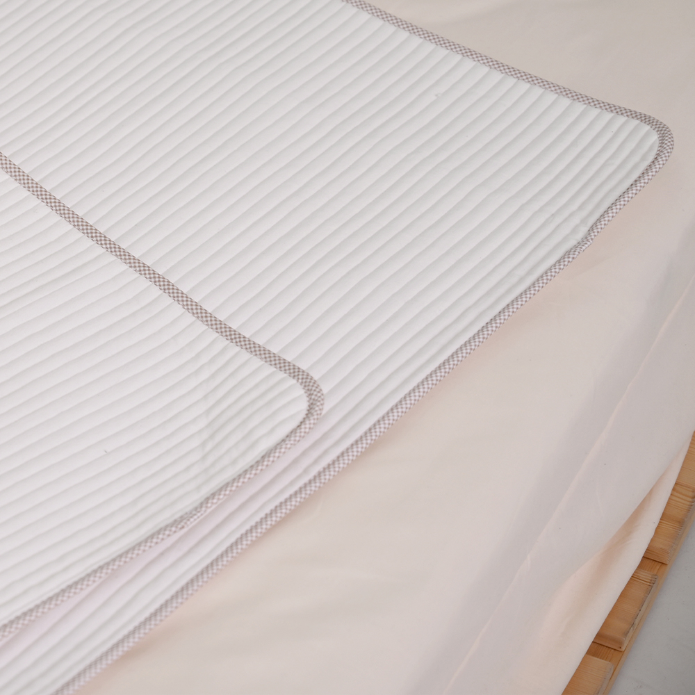 베이비소풍 논슬립 아기 방수 패드 / 60수 순면 방수요 신생아 침대