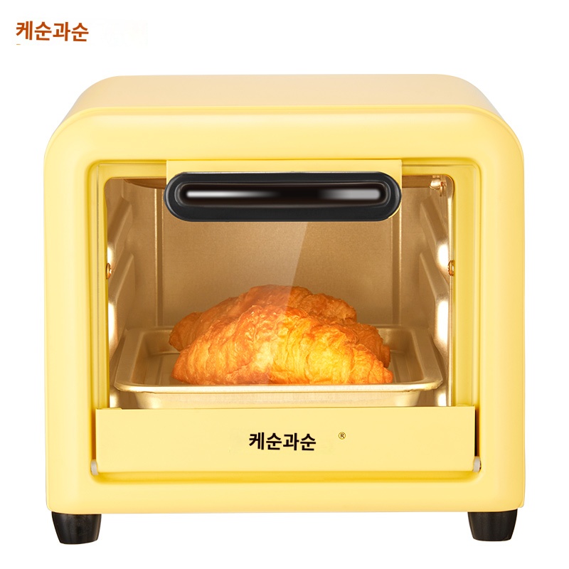 캠핑 레트로 무회전 전자렌지 겸용 초미니 초소형 미니 차박 소형 전자레인지 오븐 - 상품 이미지