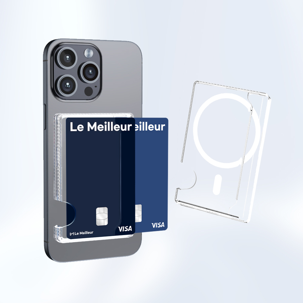 르메이어 투명 맥세이프 카드지갑 카드 케이스