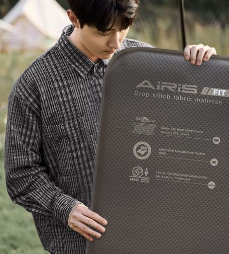 제백 에어매트 에어리스 핏 싱글 캠핑 매트리스