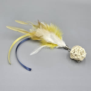 ABIBI'S GOMULSANG 수제 고양이 리필 장난감 천연 깃털 끈 ... 솔직 후기 | 실제 사용자 리뷰 총정리 - 상품 이미지 1