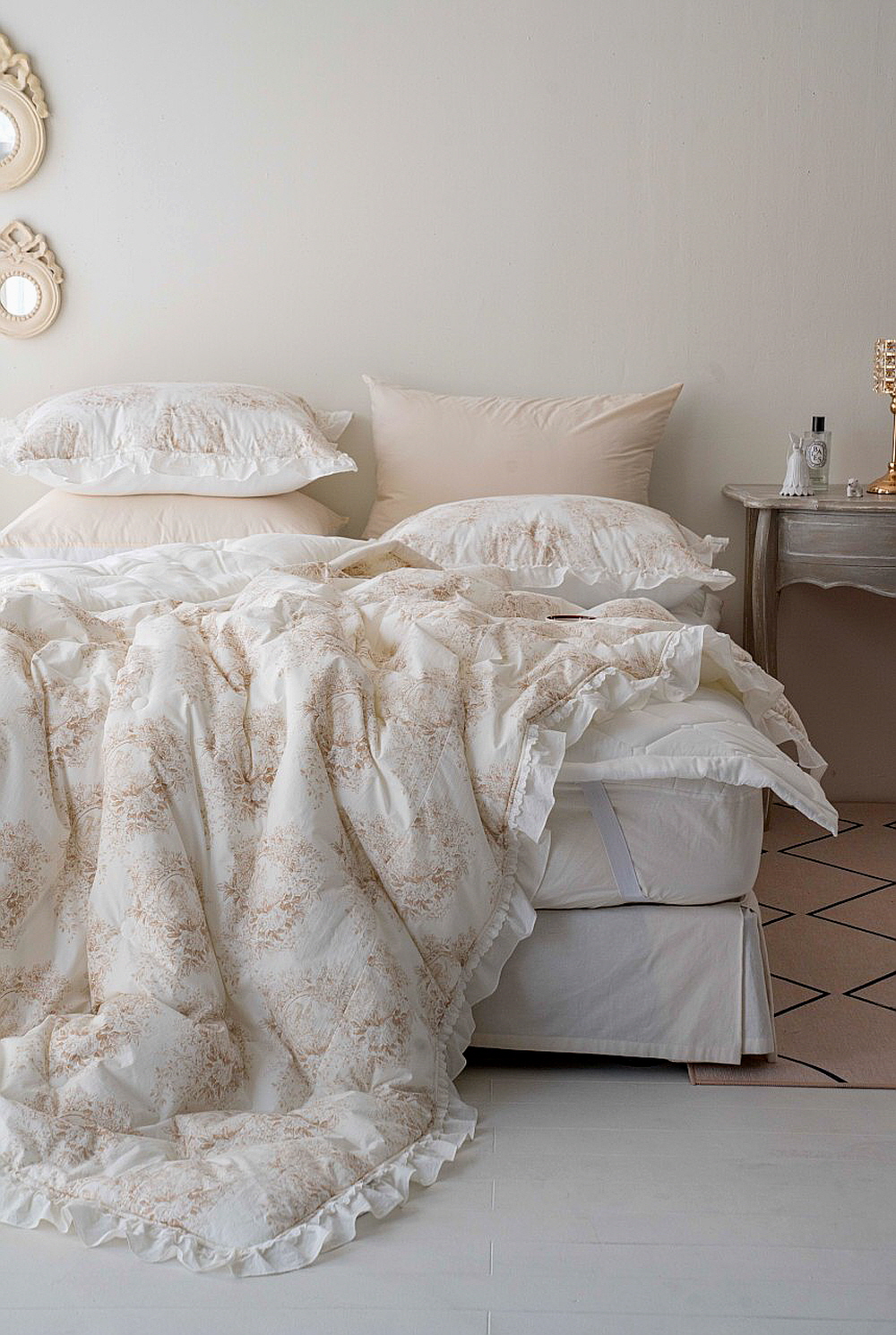 뜨왈 혼수 신혼이불 모달이불세트 라지킹 호텔침구세트 침구류 봄가을간절기