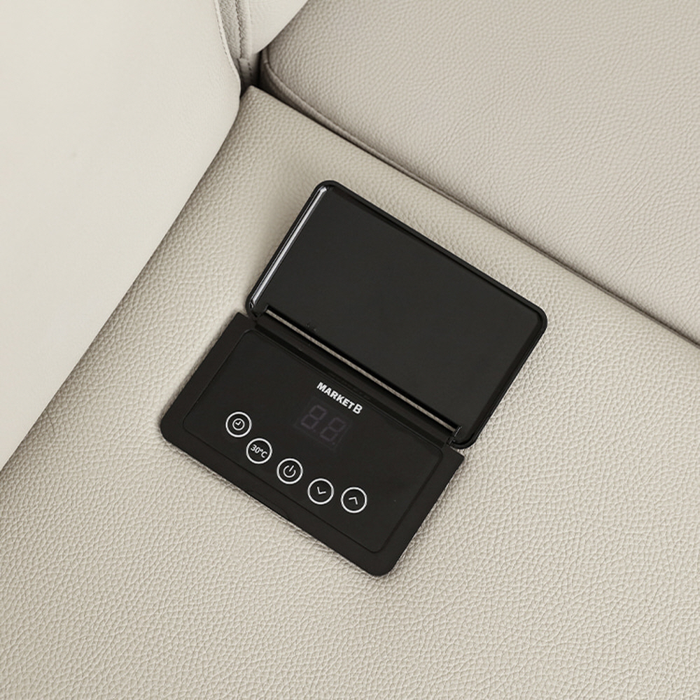 ONDOR 흙소파 4인 라이트그레이