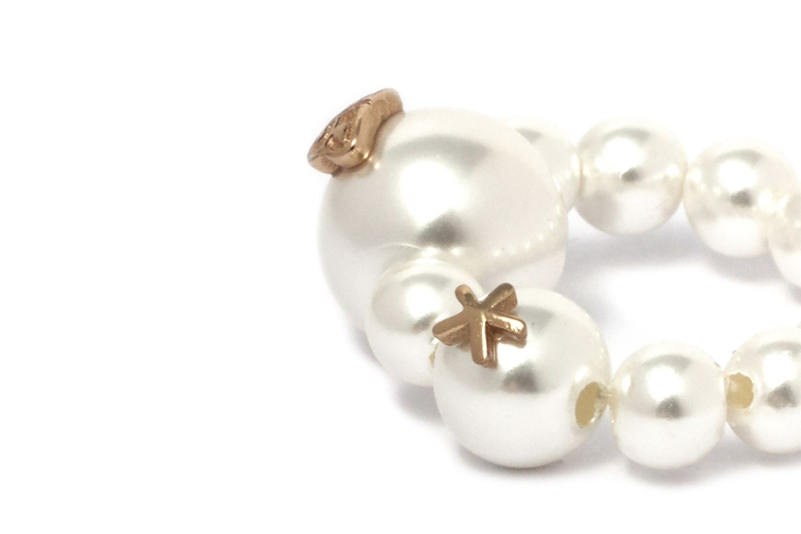 베이프 우먼즈 반지 BAPY LOGO BEADED RING 1월 2주차 신상 YL20-282-310 - 상세 이미지 4