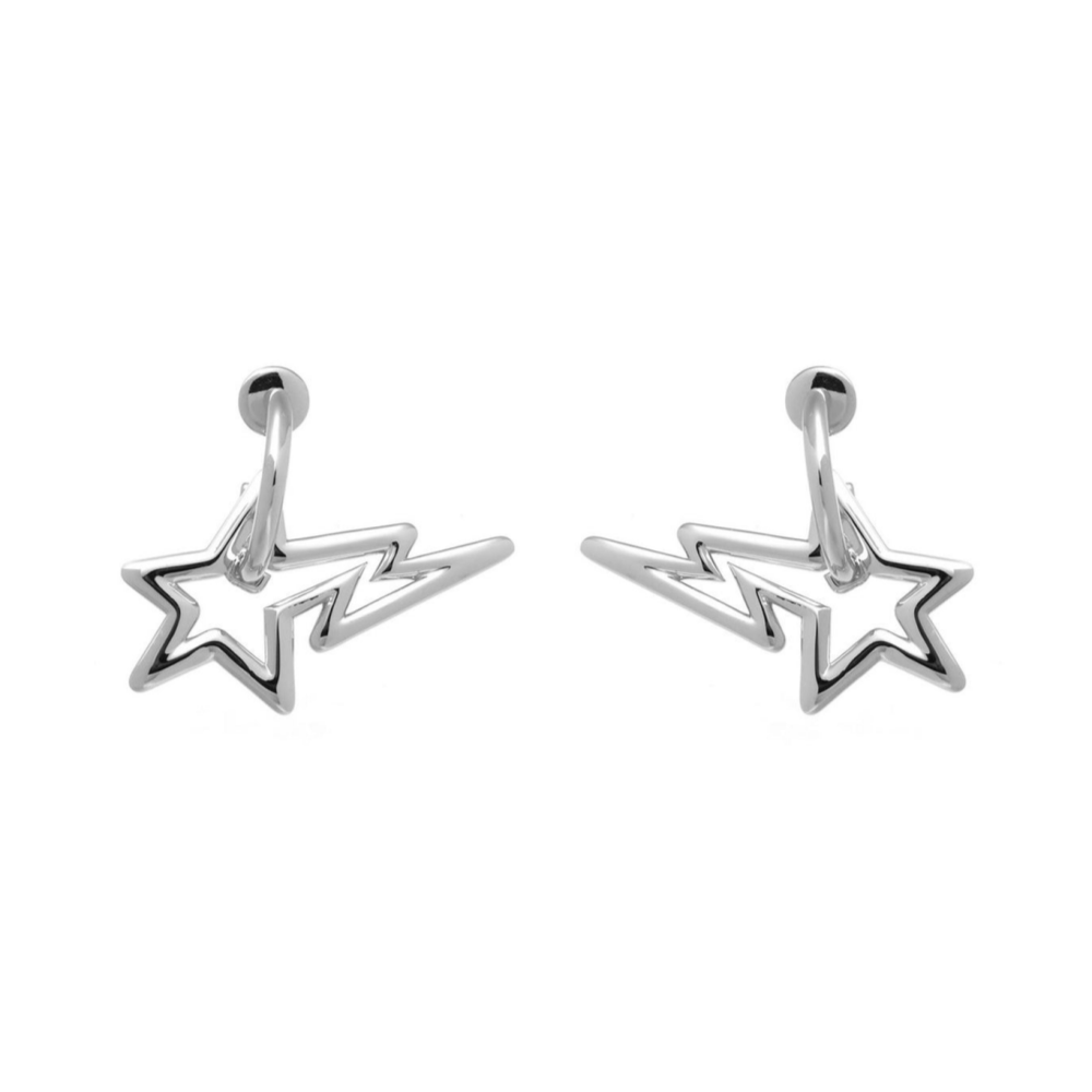 베이프 우먼즈 귀걸이 BAPY DROP STA EARINGS 2월 신상 YL20-282-314 - 메인 이미지