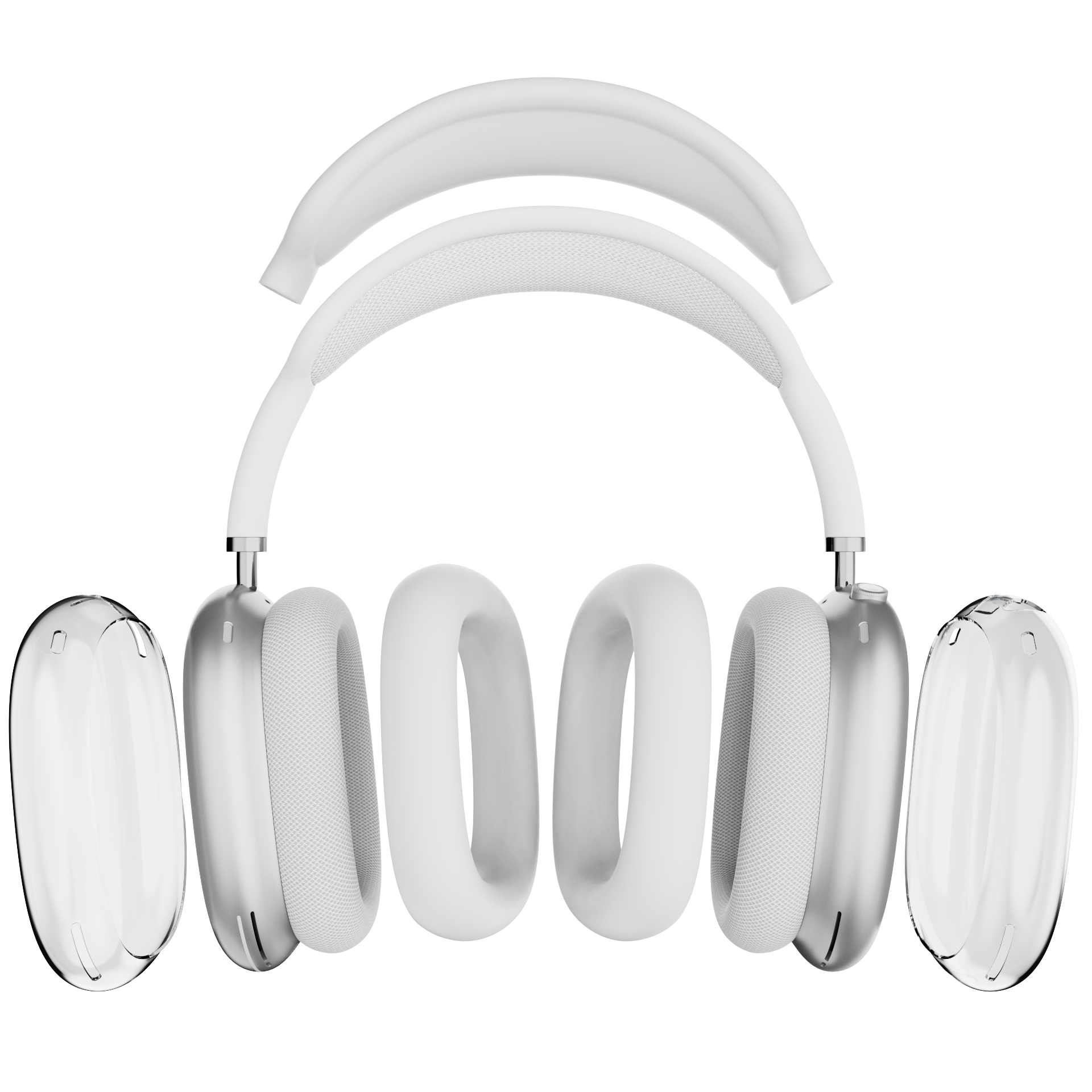 에어팟 맥스 케이스 실리콘 투명 이어쿠션 이어커버 패드 커버