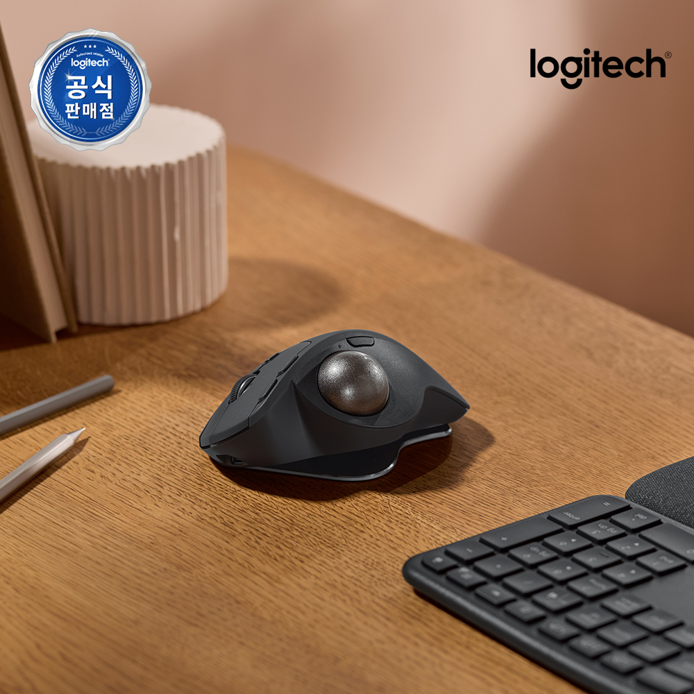 로지텍 코리아 MX ERGO S 무선 블루투스 트랙볼 마우스