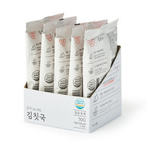 예찬원 동결건조 김칫국 간편식 블럭국 김치국 5개입 맛있게 먹은 솔직 후기 - 상품 이미지 3