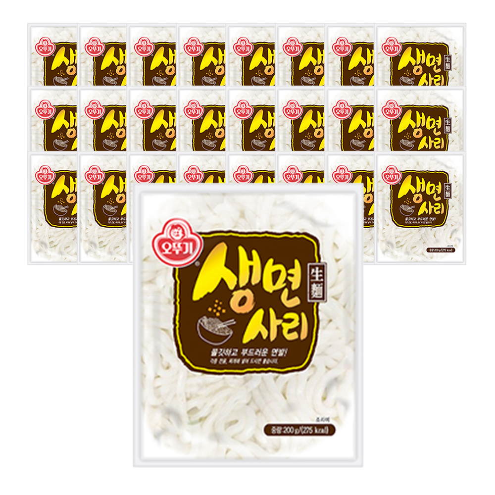 오뚜기 생면사리 200g, 25개 - 메인 이미지
