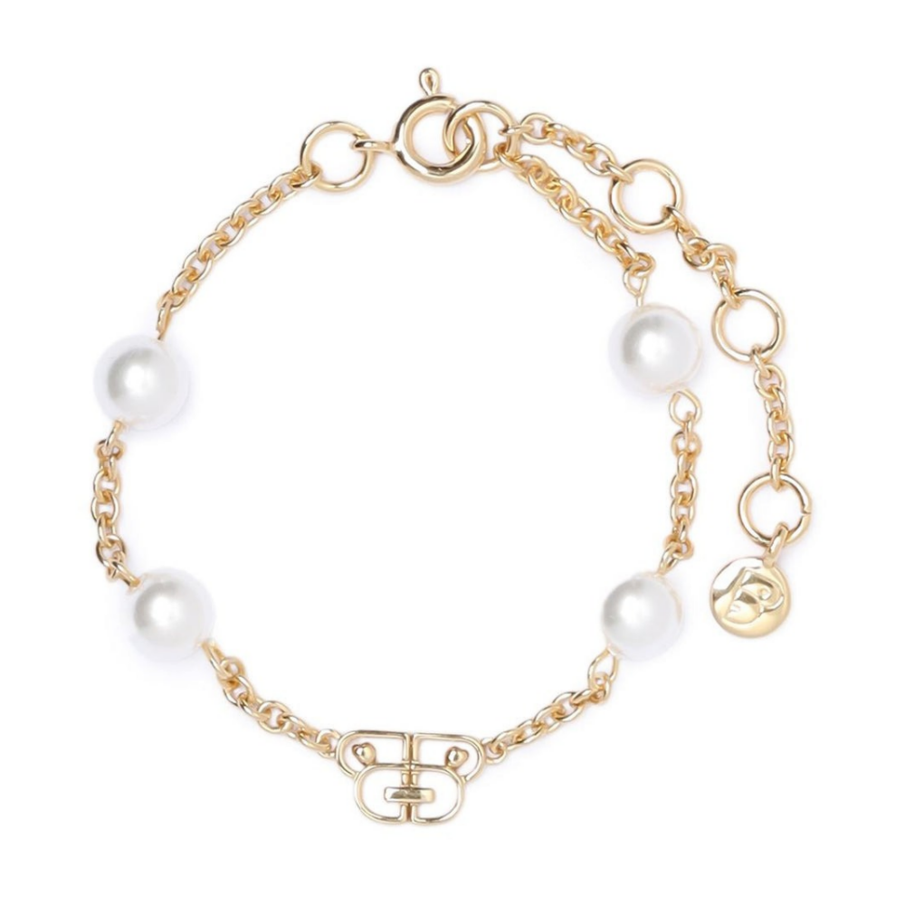 베이프 우먼즈 팔찌 BAPY LOGO PEARL BRACELET 2월 신상 YL20-282-313 - 메인 이미지