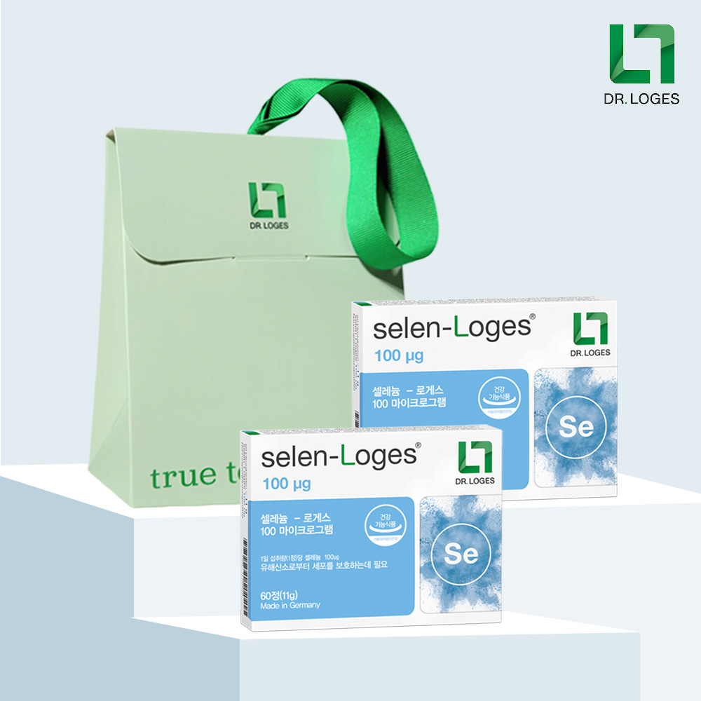 [닥터로게스] 정식 수입 무기셀레늄 아셀렌산나트륨 셀레늄 로게스 100mcg 60정