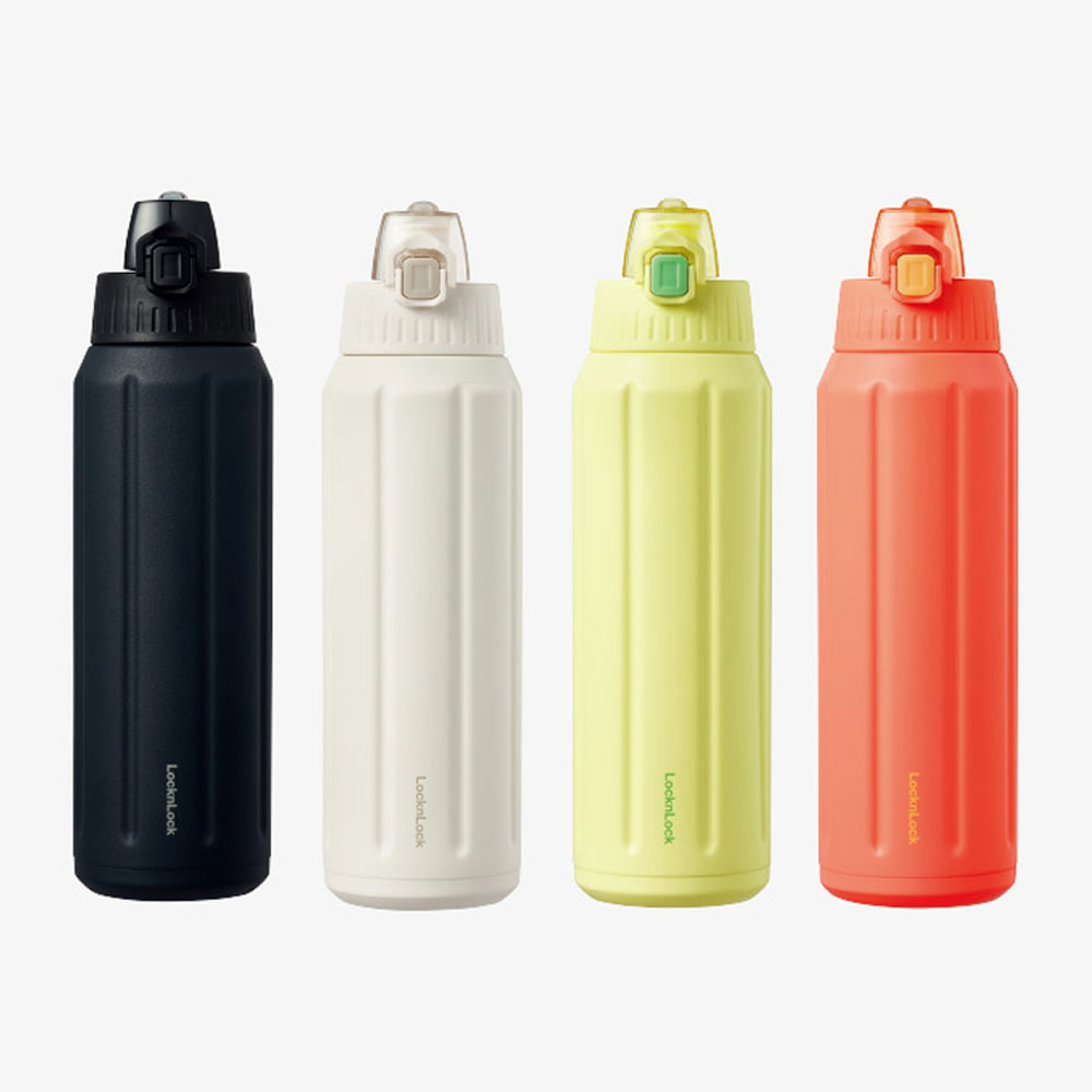 락앤락 스포츠 슬로 라이트 각인텀블러600ml 원터치 뚜껑 운동 각인물병 사진 이름인쇄 - 상품 이미지