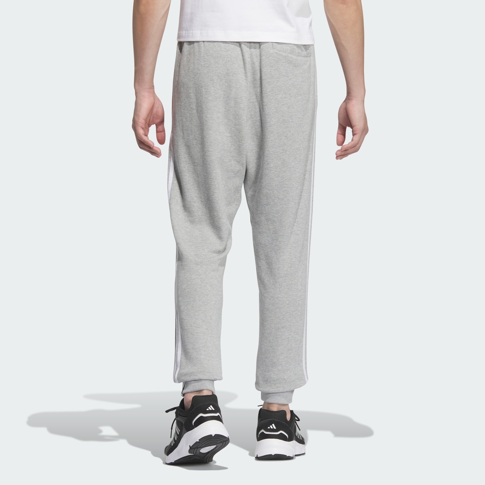 [아디다스 공식] 에센셜+ 레귤러 핏 3S 프렌치 테리 커프트 팬츠 JW6942 - 상세 이미지 2