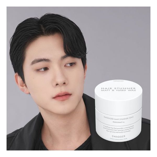 초강력고정/깔끔세정 스웨거 헤어 스터너 왁스 매트하드 50g : 오피스템