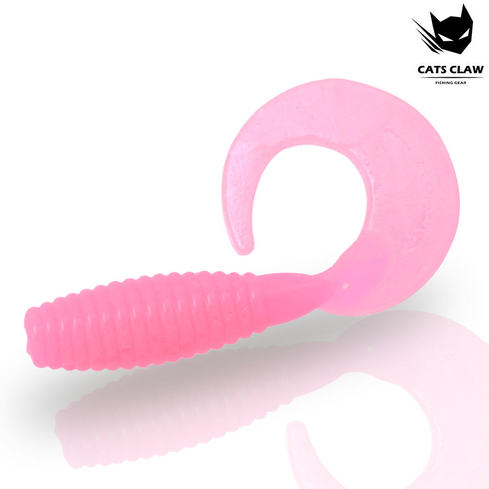 캣츠크로우 C그럽웜 꺽지 송어 산천어 볼락 미끼 003 골드, 3cm - 상세 이미지 5