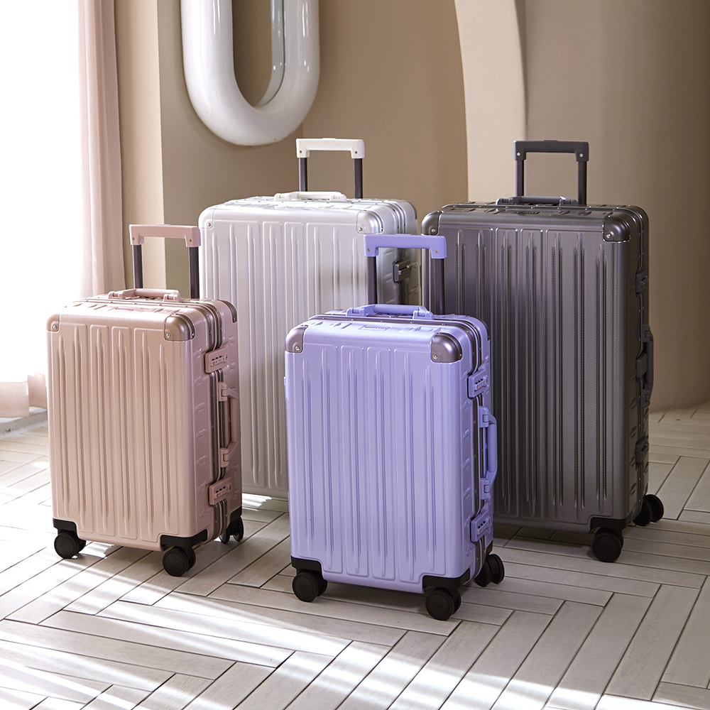 프레지던트 LA804 프로트립 유럽여행 알루미늄프레임 기내용 화물용 폴리카보네이트 중형 대형 여행가방 캐리어