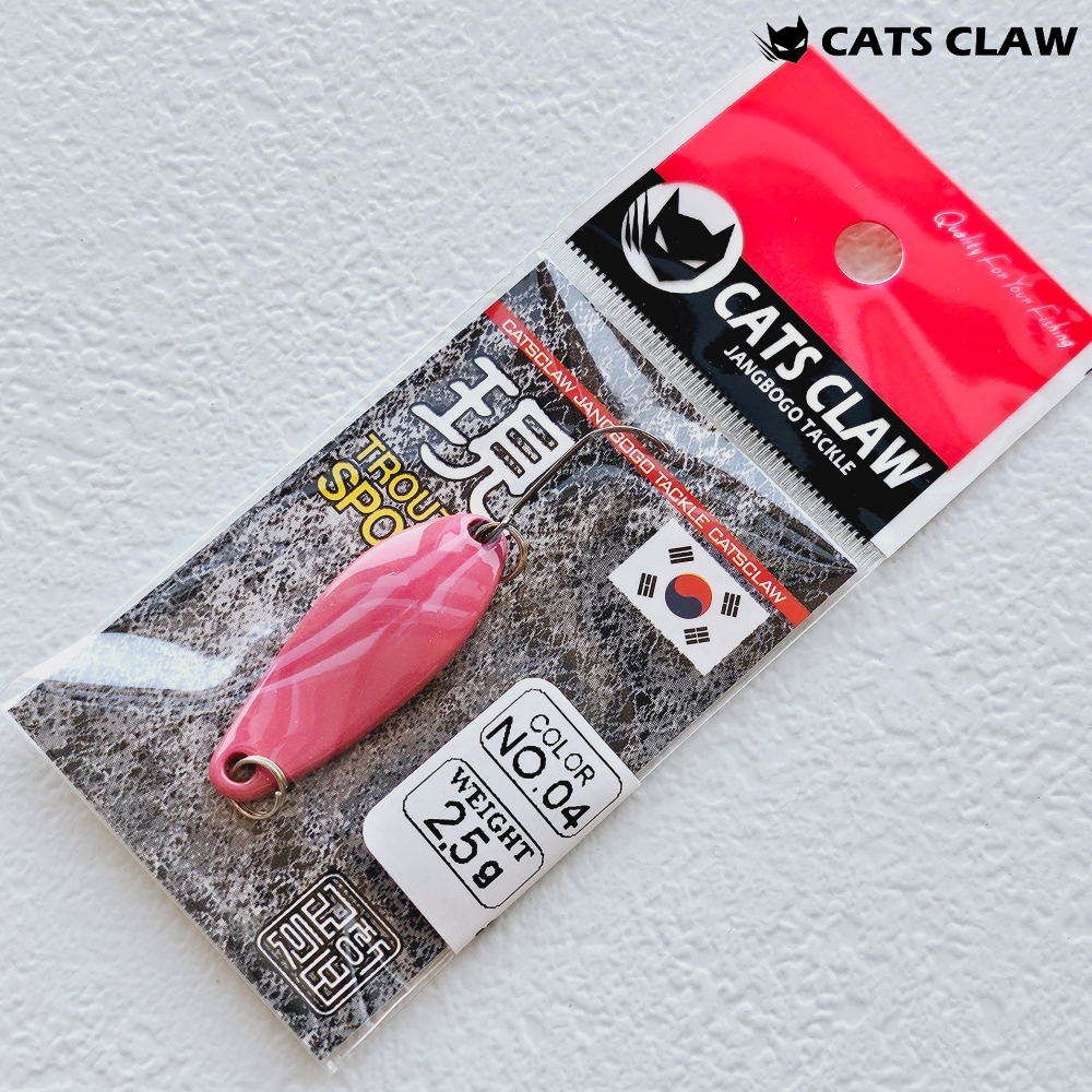 캣츠크로우 마이크로 송어 꺽지 현 스푼 04, 2.5g - 메인 이미지