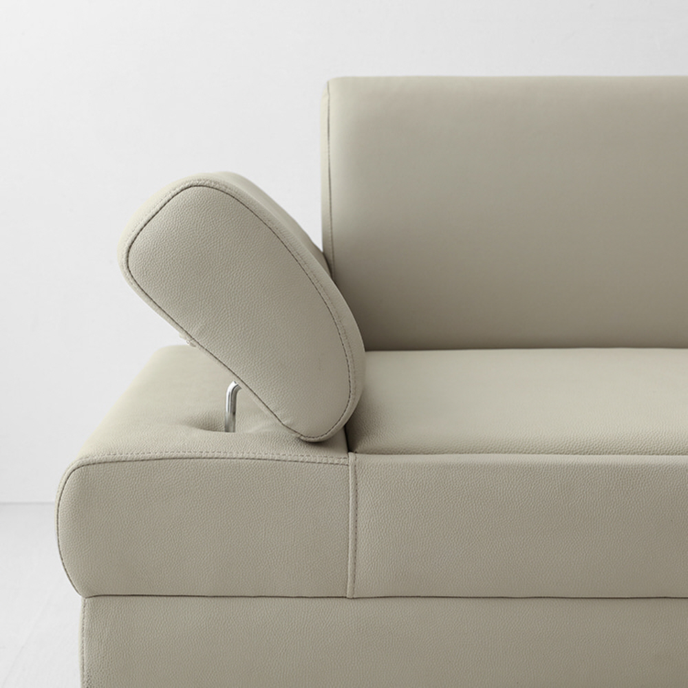 ONDOR 흙소파 4인 라이트그레이