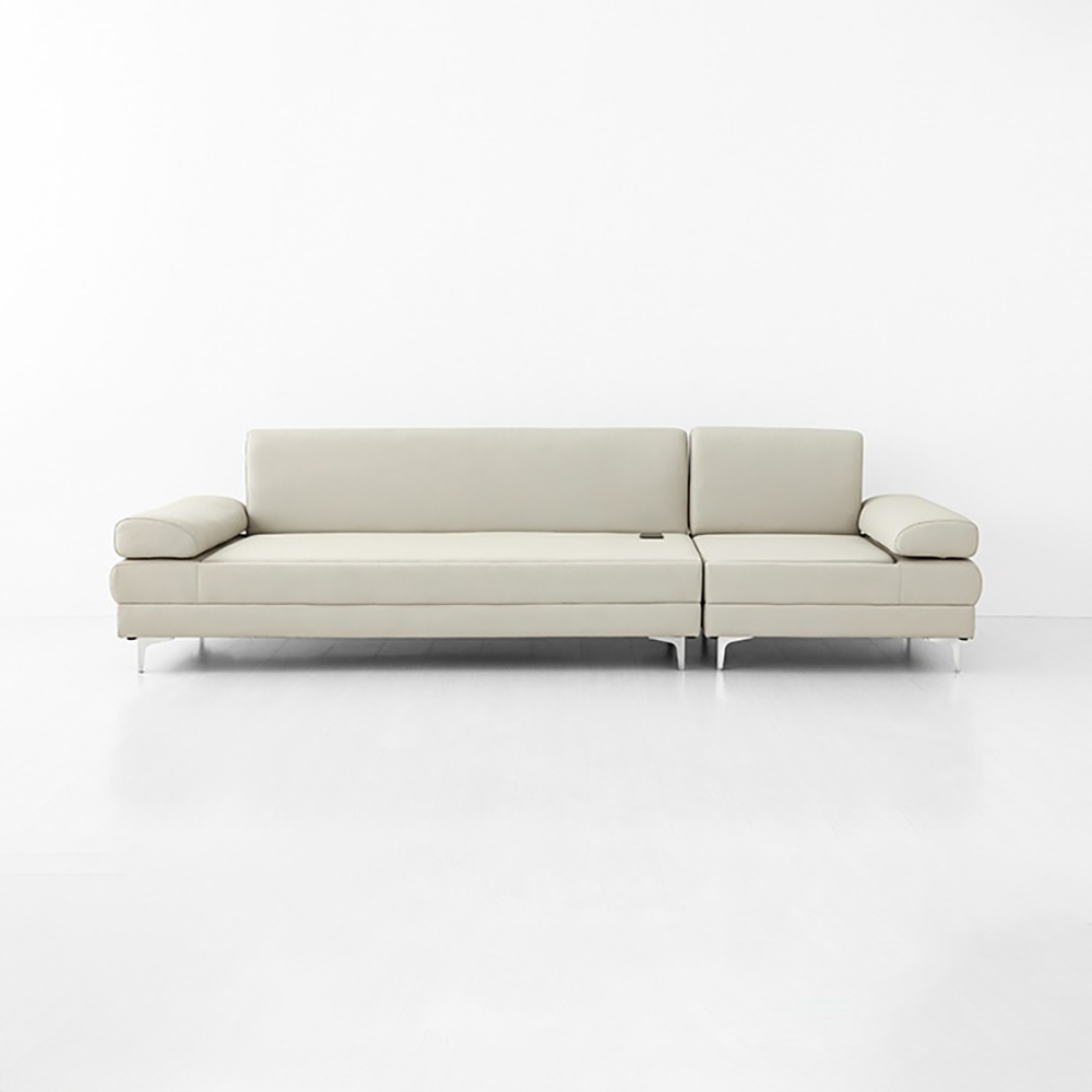 ONDOR 흙소파 4인 라이트그레이