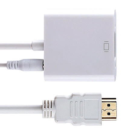 HDMI to VGA 컨버터 (오디오 지원) AP-HDTV1A