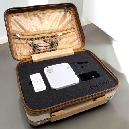 뷰소닉 플렉스빔 M1 전용 하드 케이스 미니 빔프로젝터 이동식 보관 커버 거치대 보호 가방