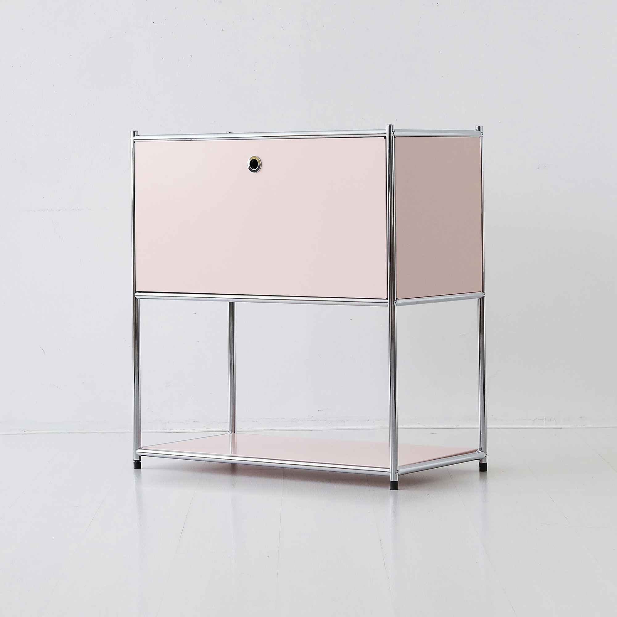 모듈가구 심플리 수납장 BC264 77x40x82, 2단, 라이트핑크 6560.9144