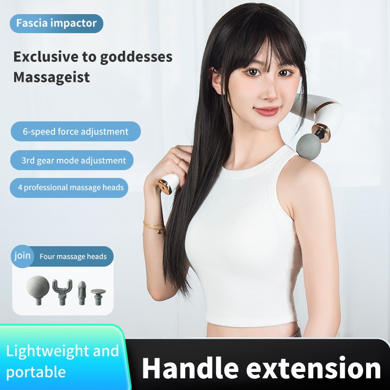 RelaxPro C커브 마사지건 시원한 전신마사지 핸디형 안마기 - 상세 이미지 2