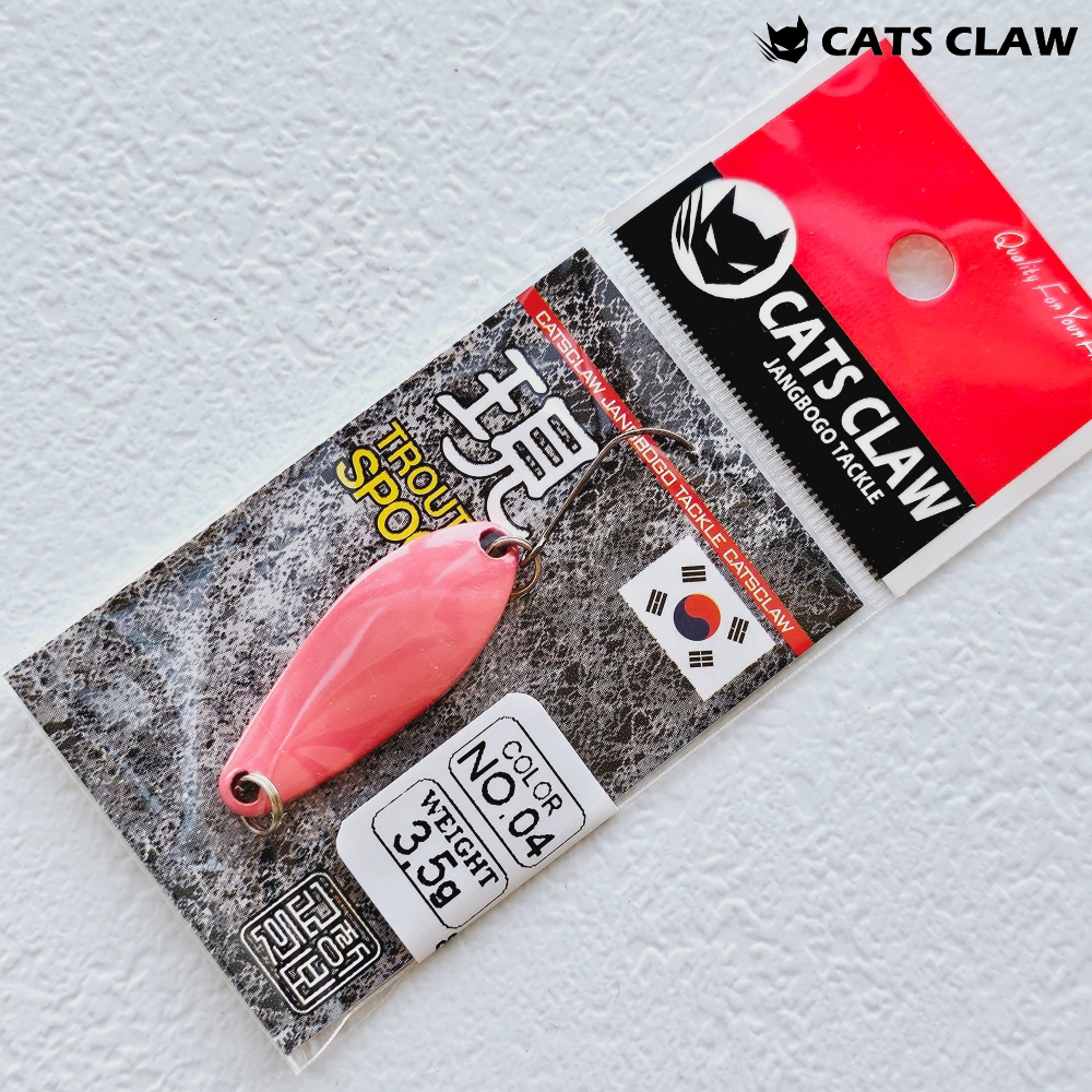 캣츠크로우 마이크로 송어 꺽지 현 스푼 04, 3.5g - 메인 이미지