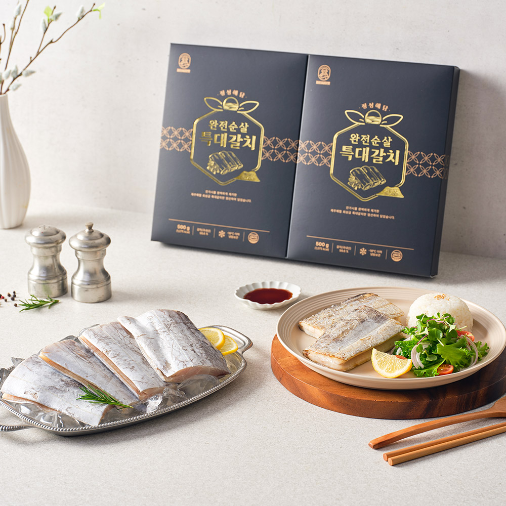 피터씨마켓 정성해담 완전순살 특대갈치 선물세트 1kg - 메인 이미지