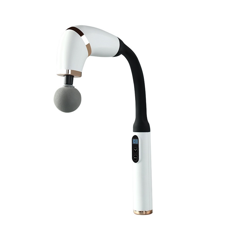 RelaxPro C커브 마사지건 시원한 전신마사지 핸디형 안마기