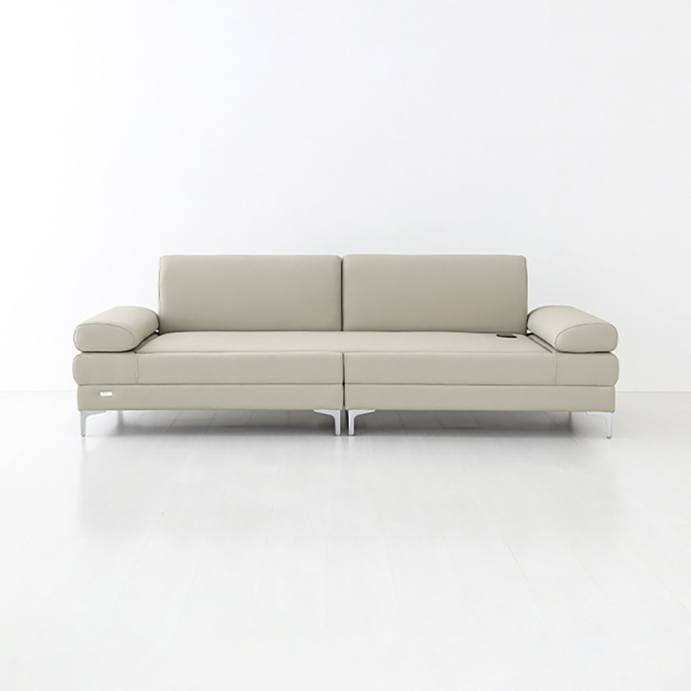 ONDOR 흙소파 3인 라이트그레이