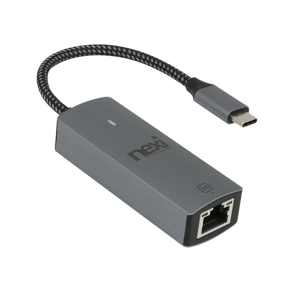 넥시 유선랜카드 USB3.1 C타입 5G RJ45 기가비트 인터넷