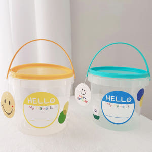 셀프 구디백 바스켓 어린이집 선물 포장 간식 답례품 포장 용기 통 투명 ... 실사용 후기 | 효과 있을까? - 상품 이미지 4