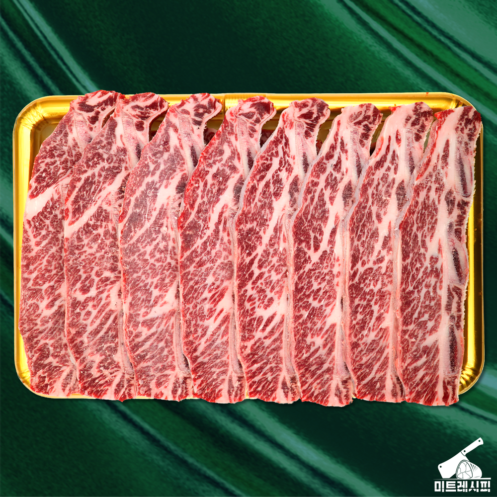 LA갈비 탑초이스 블랙앵거스 명절선물세트 (2kg/ 3kg/ 4kg)냉동 라갈비 추석선물 - 상세 이미지 4