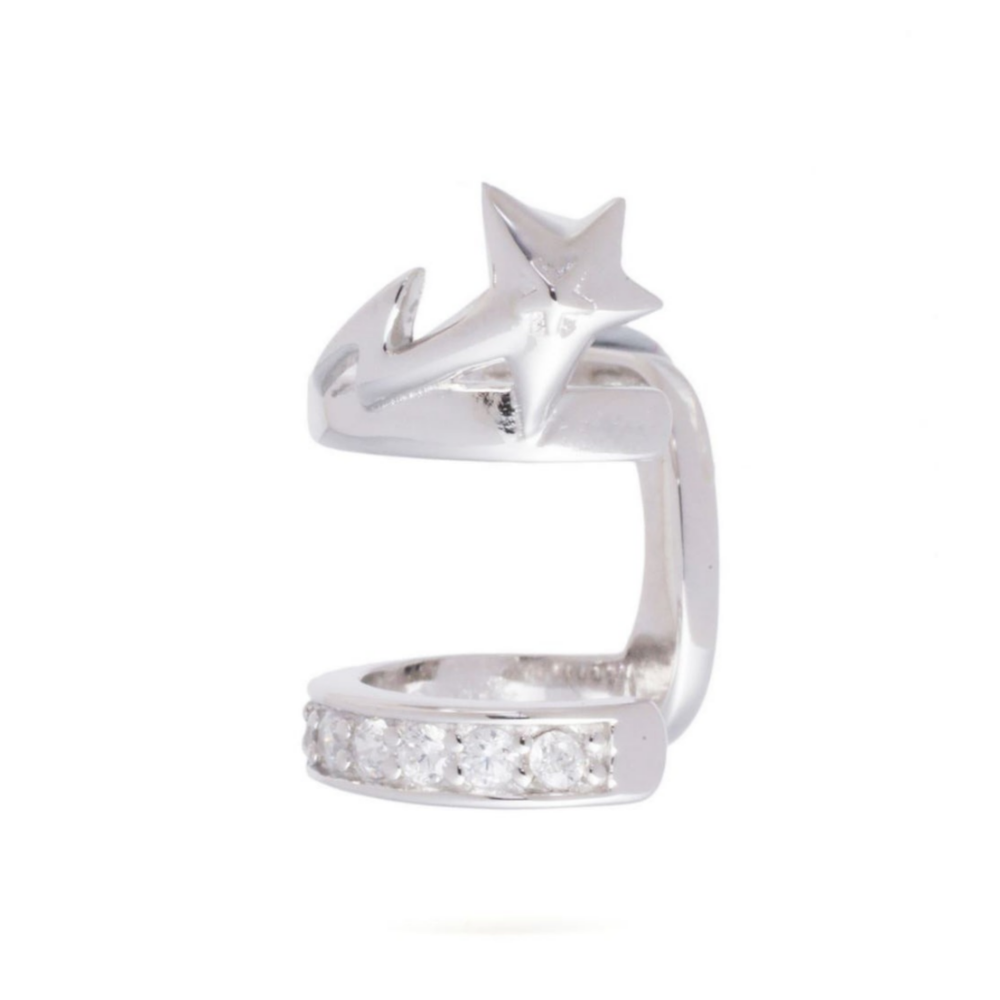 베이프 우먼즈 귀걸이 BAPY STA EARCUFF 2월 신상 YL20-282-316 - 메인 이미지