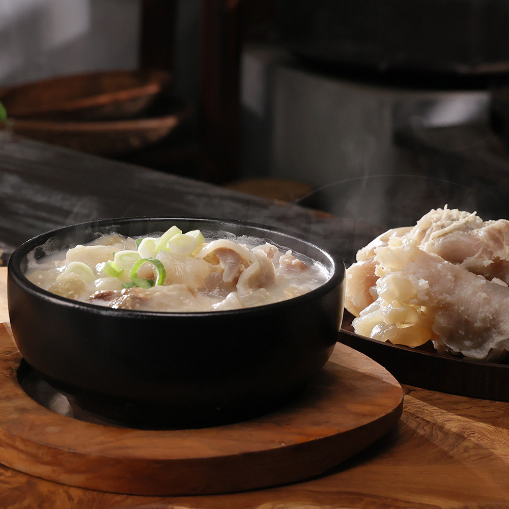 노다지 도가니탕 750g+미역국 750g 2팩 한우 사골 보양식 즉석국 - 상세 이미지 5
