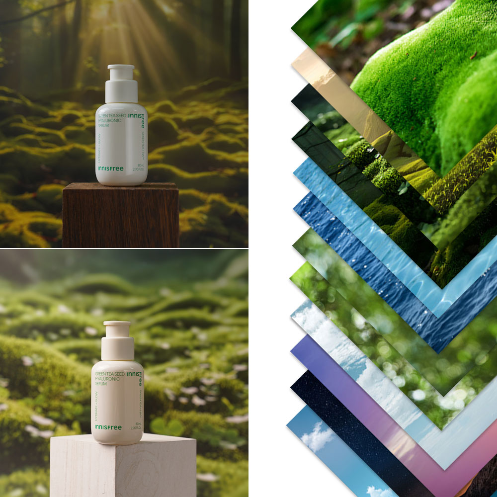 대한몰 자연풍경 양면 촬영 배경지 스튜디오 사진 제품 소품 촬영용 배경지