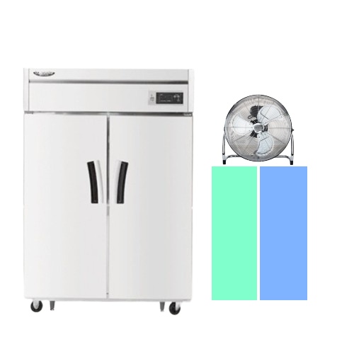 카페냉장고 양문형 45박스 식당 대형냉장냉동고 1000L 제품 이미지