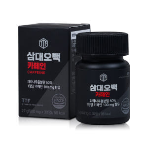 삼대오백 카페인 900mgx30정 맛있게 먹은 솔직 후기 - 상품 이미지 1