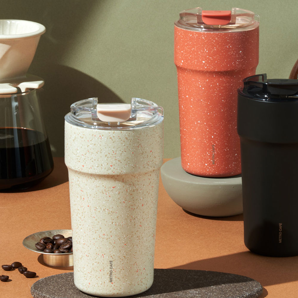 락앤락 커피맛이 좋은 세라믹 텀블러 머그 500ml 카페잔 바닐라라떼 네임 포토 이름인쇄 이미지 7