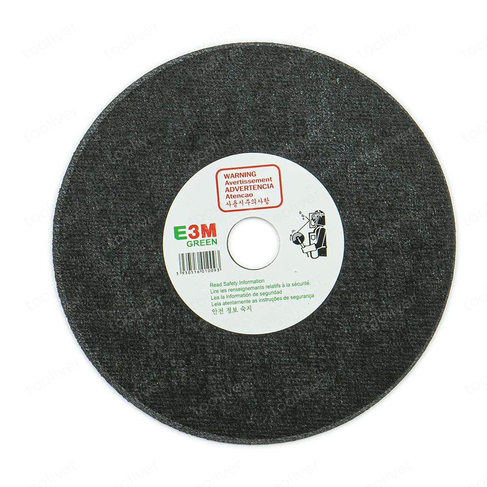 절단석 E3M 그라인더날 연마작업 스텐 철 절단 125mm, 1개 - 상세 이미지 2