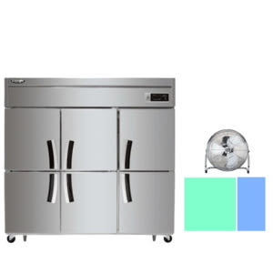 6구 업소용 대용량 65박스냉장고 식당용 1700L 냉장냉동고 개봉기 | 실사용 후기 - 상품 이미지 1